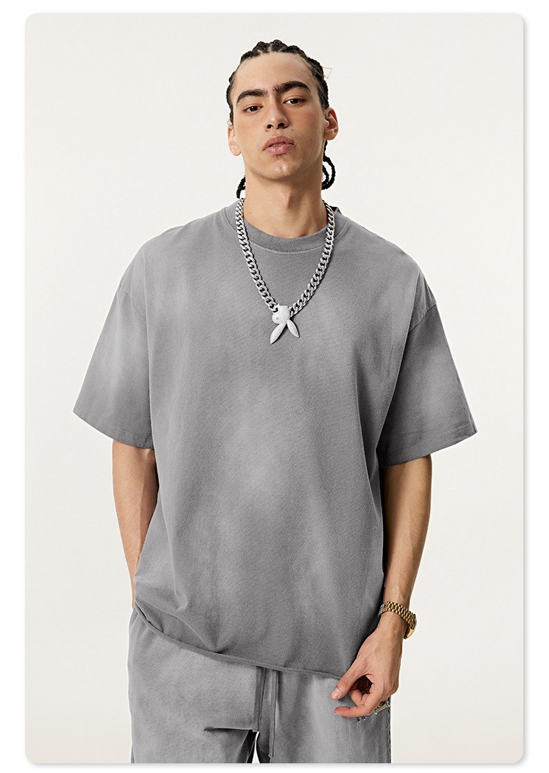 Vintage Sun Faded Oversized T shirt