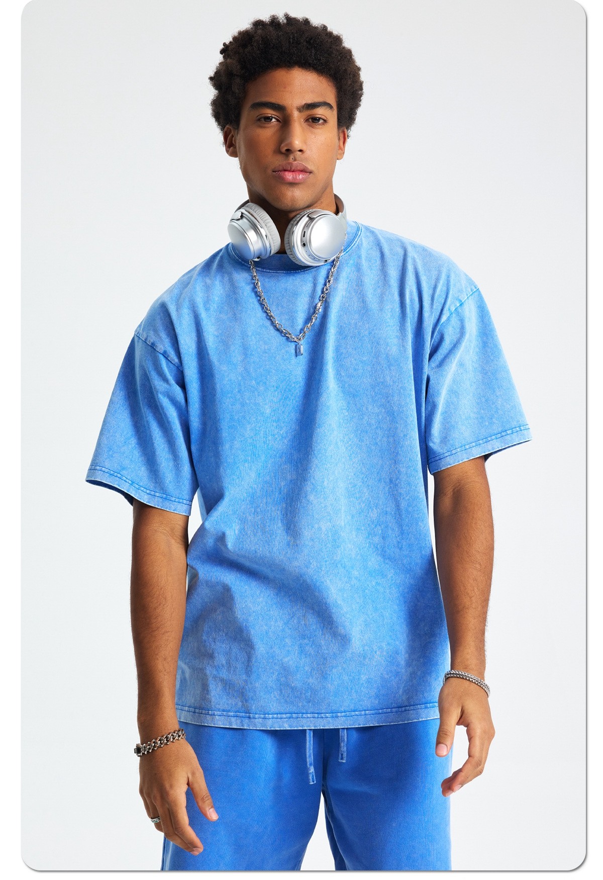 Snow Acid Wash Vintage T shirt