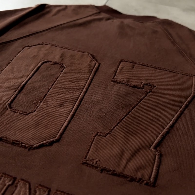 Applique Number 07 Streetwear T-Shirt