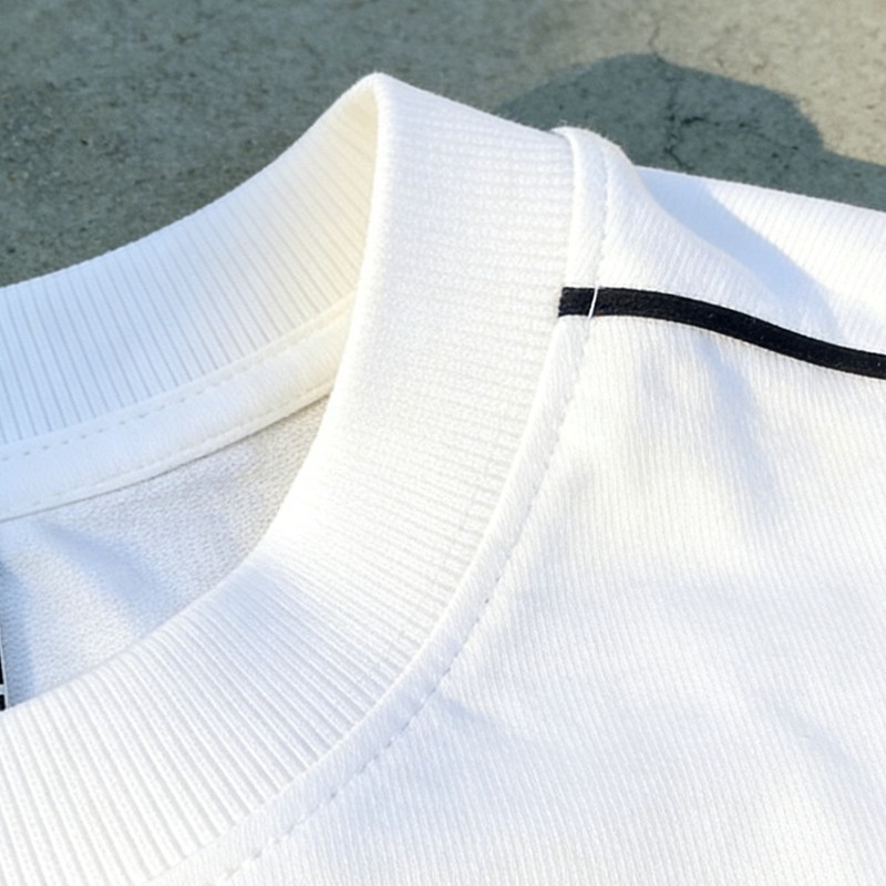 Towel Embroidery Cotton T-Shirt