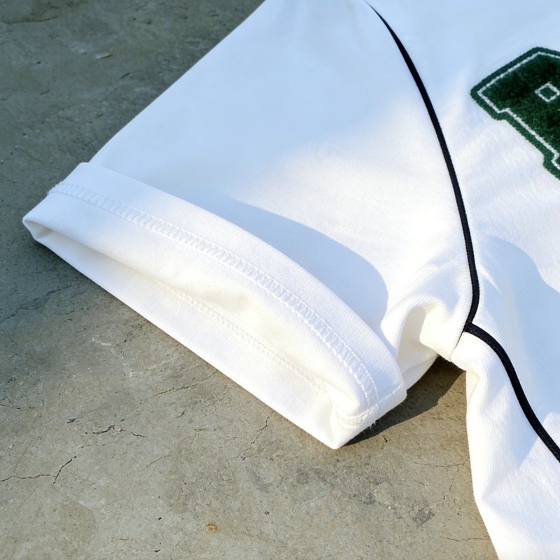 Towel Embroidery Cotton T-Shirt