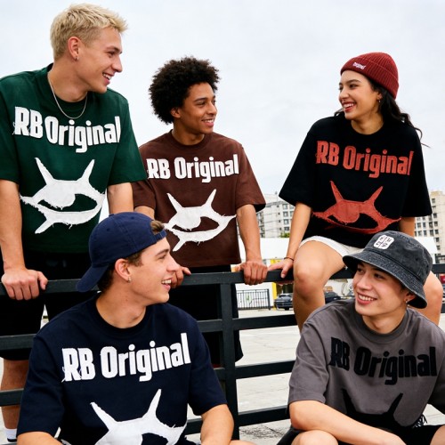 Applique Rhinestone Spray Color T-Shirt | Oversized Fit | 100% Cotton | Streetwear | OEM Streetwear