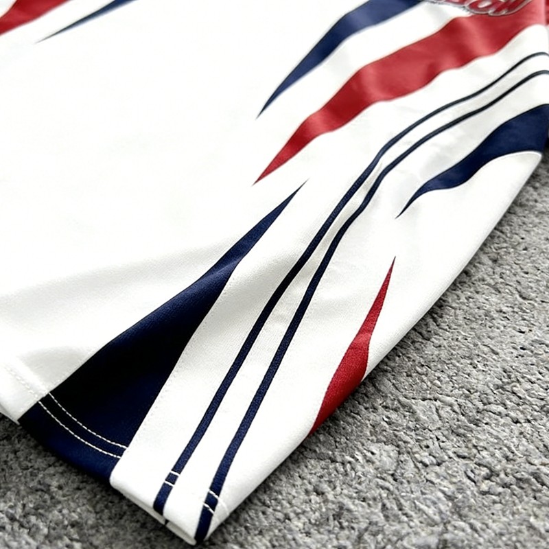 Color Block Patchwork Soccer Jersey