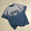 Spray Color Embroidered T-Shirt | Gradient Washed | 100% Cotton | Custom Streetwear Manufacturer