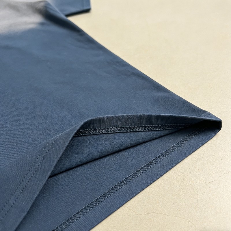 Spray Color Embroidered T-Shirt