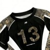 Camo Sublimation Print Color Block Jersey | Breathable Fabric | Oversized Fit | OEM Streetwear