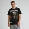 Sublimation Print Skull Thorn Graphic Tee | Gothic Punk Style | Breathable Fabric | OEM Streetwear