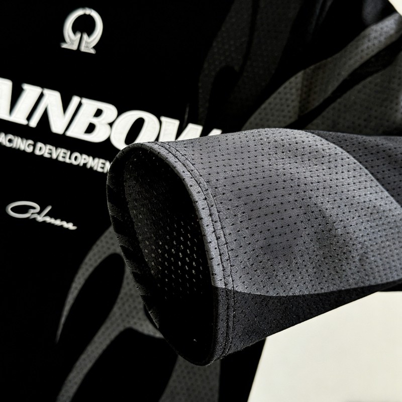 Sublimation Print Flame Jersey with Embroidery