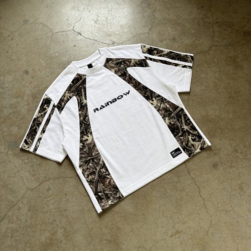 Sublimated Camo Print Tee | Oversized Fit | 100% Cotton | Streetwear | Custom Streetwear Manufacturer