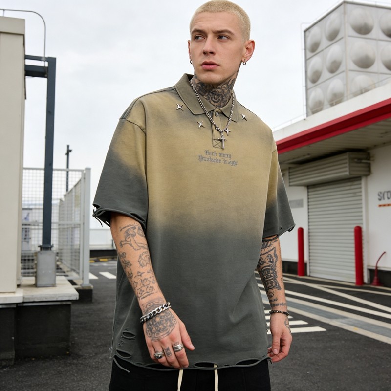 Double Layer Long Sleeve T-shirt