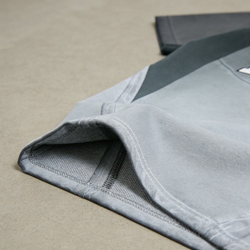 Washed Vintage Color Block Polo