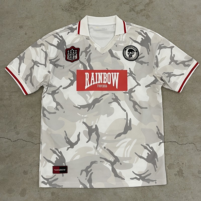 Camouflage Sublimation Embroidery Patches Polo