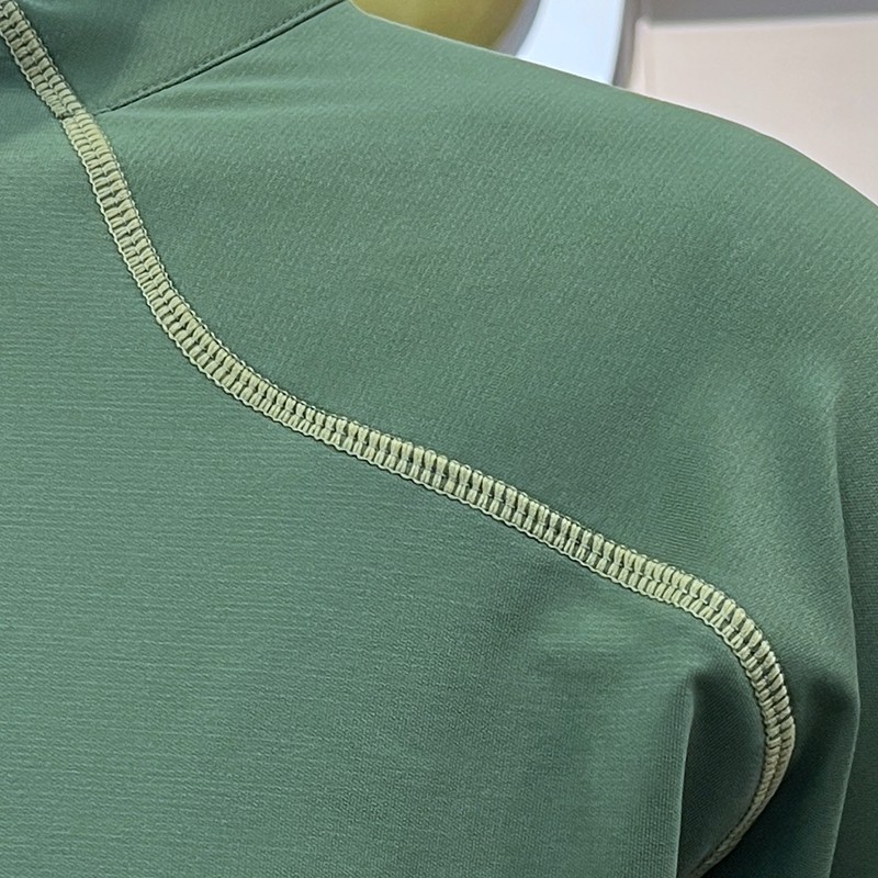 Puff Print Quarter-Zip Pullover