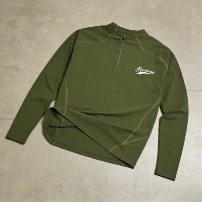 Puff Print Quarter-Zip Pullover | Contrast Stitching | Stretch Fabric | Streetwear Manufacturer