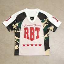 Camouflage Sublimation Jersey | Embroidery Patches | Mesh Fabric | Custom Streetwear Manufacturer
