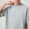 Embossed Heart Graphic T-Shirt | Oversized Fit | Minimalist Streetwear | Streetwear Manufacturer
