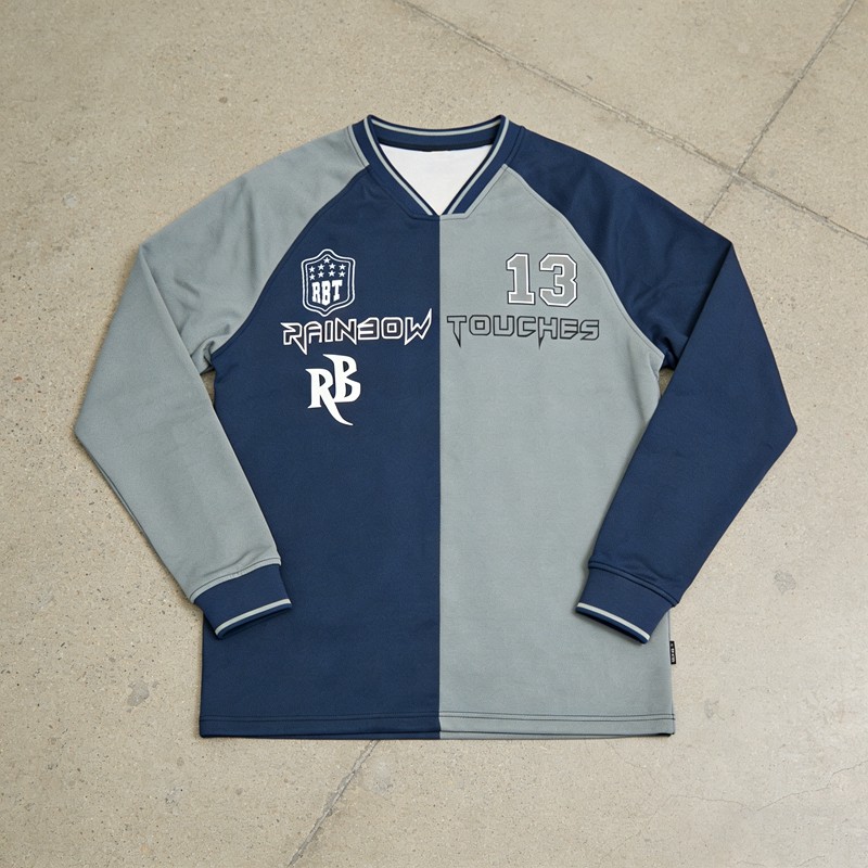 Paneled Color Block Sweatshirt