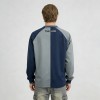 Paneled Color Block Sweatshirt | Screen Print Graphics | Raglan Sleeve | Streetwear | OEM Streetwear
