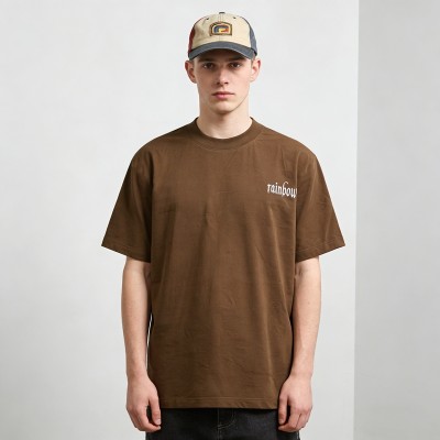 Normal Wash Skeleton T-Shirt | Screen Print and Embroidery | Custom Streetwear Manufacturer