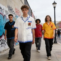 Men's Spray Dyeing DTG Embroidery Rose Shirt | Breathable Cotton | Custom Clothing Manufacturer