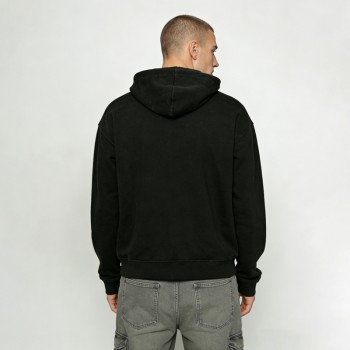 Men's Washing 3D Embroidery Skull Hoodie | Soft Cotton Fleece | Custom Streetwear Manufacturer