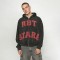 Acid Washed Appliqué Embroidery Hoodie | 100% Cotton Heavyweight | Casual Street Style | OEM Manufacturer