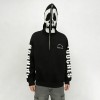 Skull Patch Embroidery Half-Zip Hoodie | Screen Print | Cotton Fleece | Custom Streetwear Manufacturer