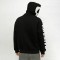 Skull Patch Embroidery Half-Zip Hoodie | Screen Print | Cotton Fleece | Custom Streetwear Manufacturer