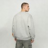Men's Towel Embroidery Crew Neck Sweatshirt | Soft Cotton Fleece | Streetwear Manufacturer