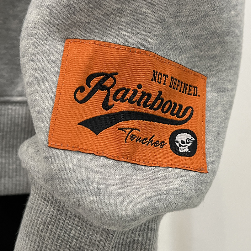 Men's Towel Embroidery Crew Neck Sweatshirt