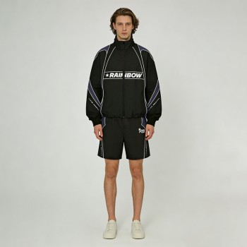 Silk Screen Print Racing Tracksuits | Windproof | Nylon Blend | Streetwear and Sportswear | Custom Streetwear