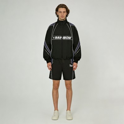 Silk Screen Print Racing Tracksuits | Windproof | Nylon Blend | Streetwear and Sportswear | Custom Streetwear