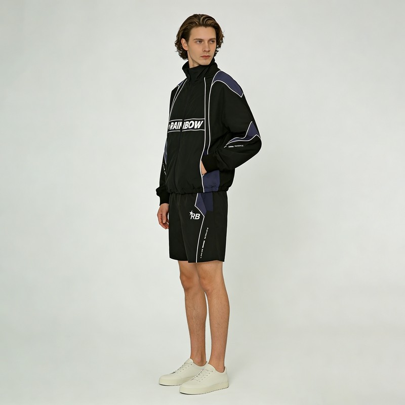 Silk Screen Print Racing Tracksuits