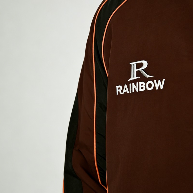 Custom Embroidered Color Block Tracksuits