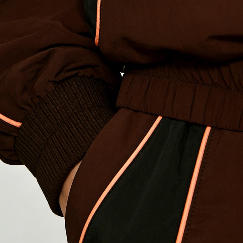 Custom Embroidered Color Block Tracksuits