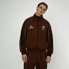 Custom Embroidered Color Block Tracksuits | Windproof Nylon Blend | Streetwear and Sportswear | OEM Streetwear