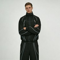 Contrast Stitch Tracksuits | Elastic Cuffs | Streetwear and Outdoor | Custom Streetwear Manufacturer