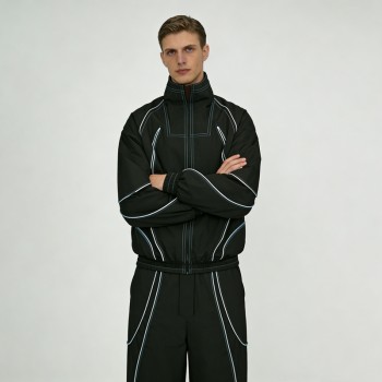 Contrast Stitch Tracksuits | Elastic Cuffs | Streetwear and Outdoor | Custom Streetwear Manufacturer