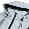 Men's Nylon Patchwork and Screen Print Hooded Jacket | Waterproof Outdoor Streetwear | OEM Streetwear