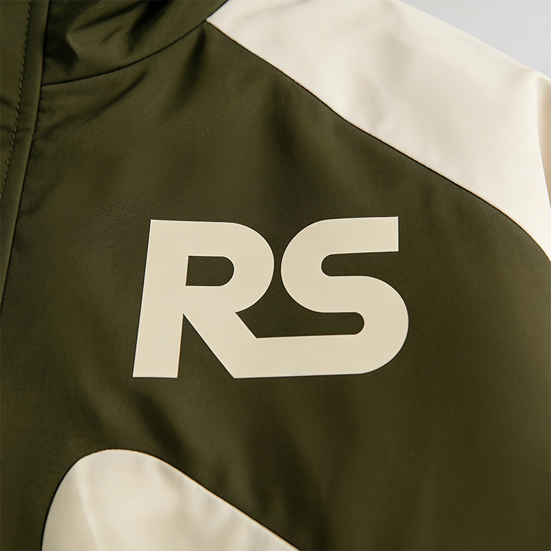 Men's Color Block Patchwork Nylon Jacket