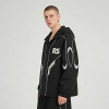 Men's Towel Embroidery Applique Screen Print Hooded Jacket | Waterproof Windbreaker | OEM Streetwear