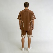 Custom Men's Tie-Dye and Screen Print Embroidered Tracksuits | Breathable Streetwear | Custom Streetwear Manufacturer