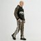 Men's Camo Paneling and Screen Print 3D Embroidery Tracksuit | Durable Streetwear | Custom Streetwear Manufacturer