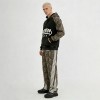 Men's Camo Paneling and Screen Print 3D Embroidery Tracksuit | Durable Streetwear | Custom Streetwear Manufacturer