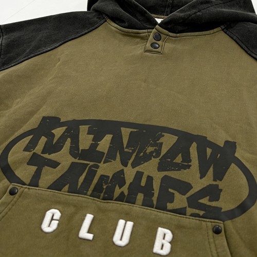 Olive Snow Wash Raglan Tracksuit | Screen Print and 3D Embroidery | Custom Streetwear Manufacturer