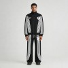 Custom Men's Patch Embroidered Striped Tracksuits | Cotton Blend | Custom Streetwear Manufacturer