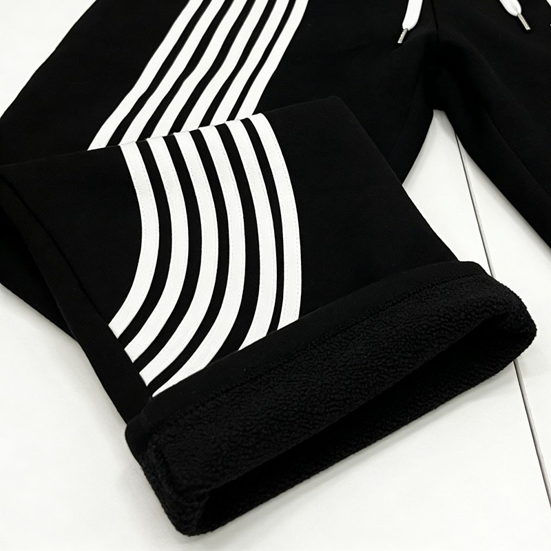 Custom Men's Patch Embroidered Striped Tracksuits
