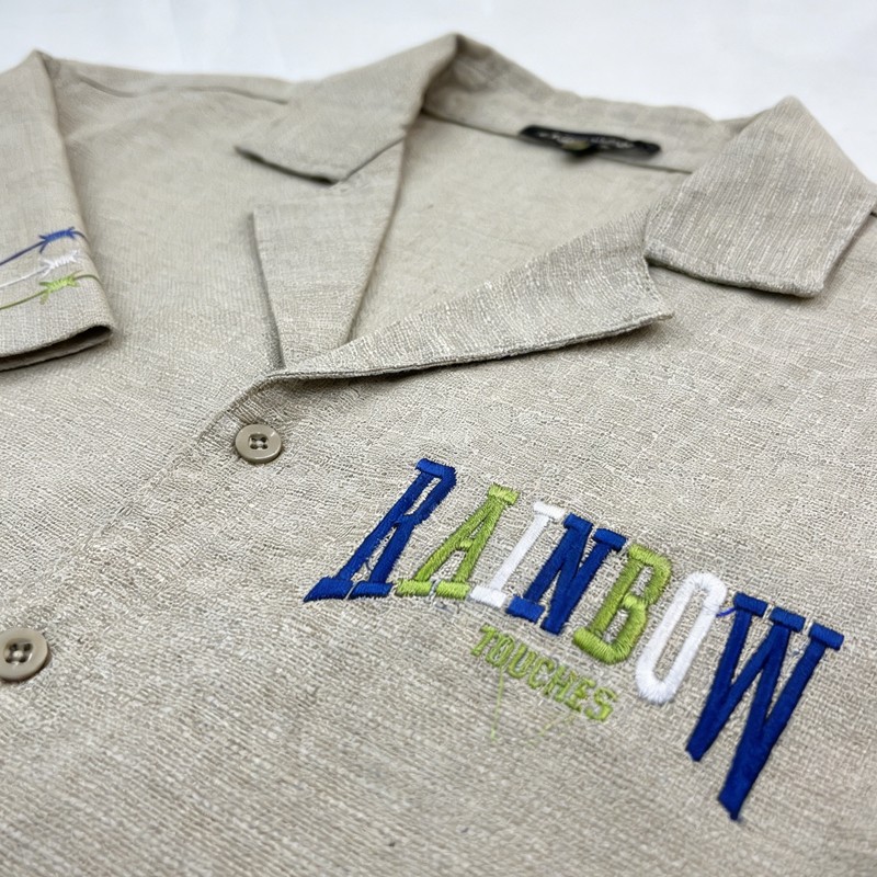 Men's Embroidered and Back Logo DTF Shirt Shorts