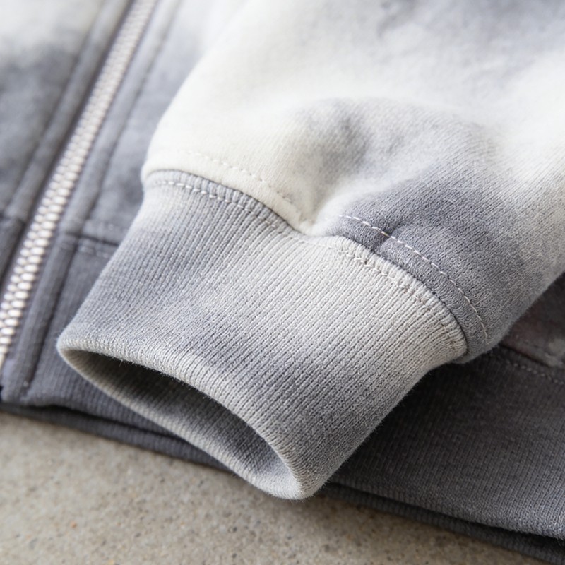 Men's Acid Wash Spray Tie-Dye Tracksuit