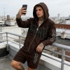 Men's 3D Embroidery Applique Cross Tracksuit | Durable Streetwear | Custom Streetwear Manufacturer